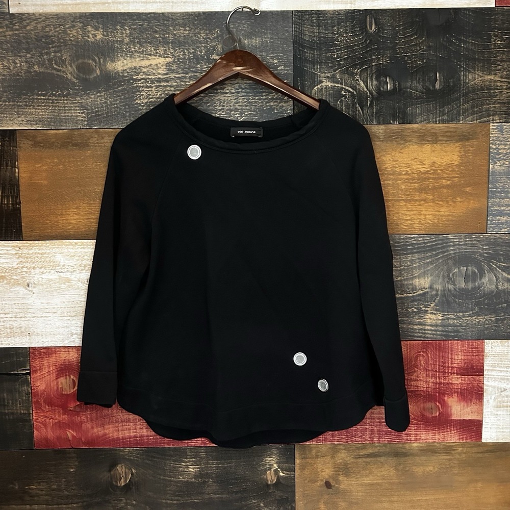 Cope Copine Hole Mesh Top Sweatshirt Size 38